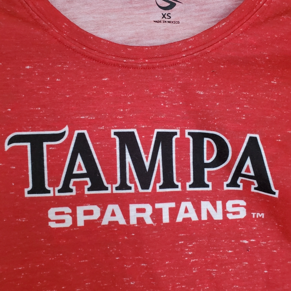CLEARANCE Tampa Spartans Size XS T-Shirt Burnt‎ Orange Fan Girl